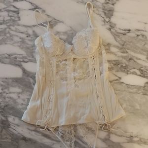 La Perla Ivory Corset, Size 2